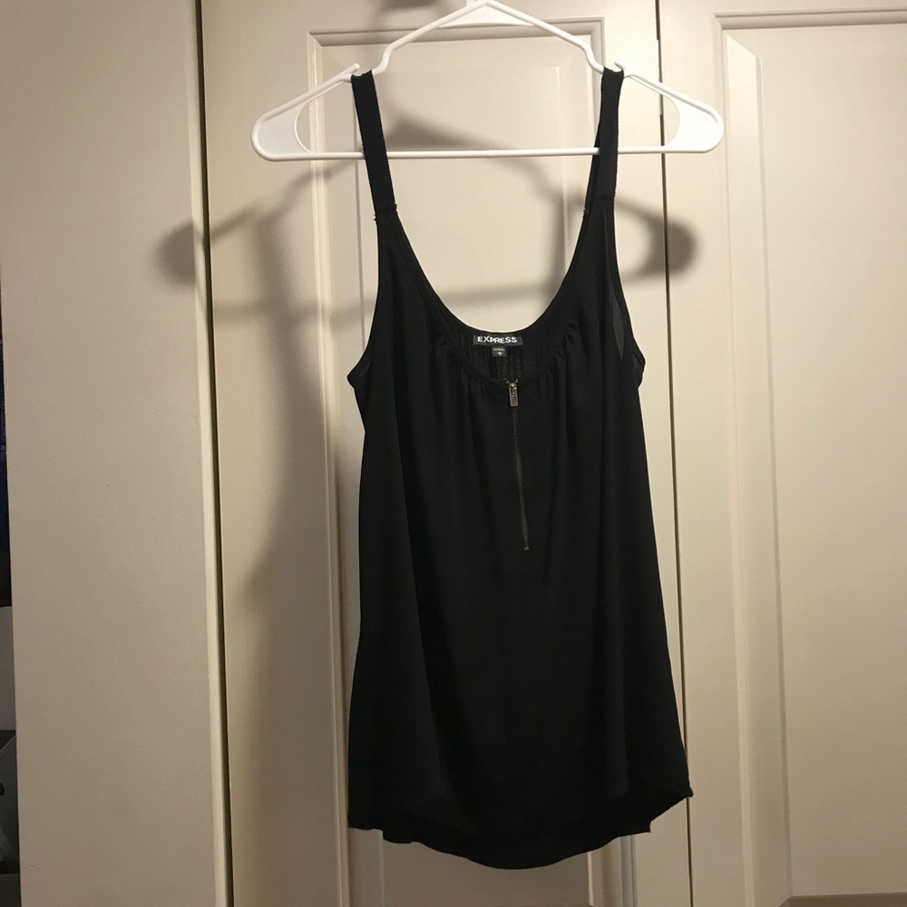 Black Express Tank Top